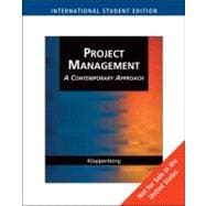 AISE-Package-Project Management Contemp Approach + Stdt CD + Mic book cover, ISBN 9780324657975