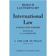 International Law: The Law of Peace