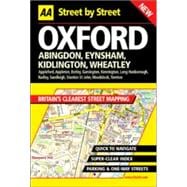 Oxford : Street by Street: Abingdon, Eynsham, Kidlington, Wheatley : Appleford, Appleton, Botley, Garsington, Kennington, Long Hanborough, Radley, Sandleigh, Stanton st John, wo