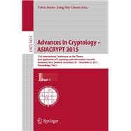 Advances in Cryptology -- ASIACRYPT 2015