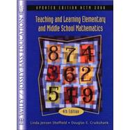 Teaching and Learning Elementary and Middle School Mathematics, 4th Updated Edition