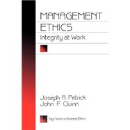 Management Ethics Integrity at Work