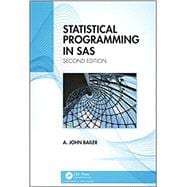 Statistical Programming in SAS