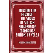 Measure for Measure