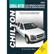 Chilton Repair Manual General Motors Colorado/ Canyon 2004-08