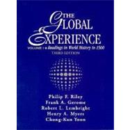 Global Experience : Readings in World History to 1500