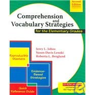 COMPREHENSION AND VOCABULARY STRATEGIES FOR THE ELEMENTARY GRADES W/ CD ROM