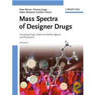 Mass Spectra of Designer Drugs, 2 Volume Set Including Precursors, Medicinal Drugs and Chemical Warfare Agents