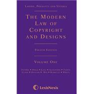 The Laddie, Prescott and Vitoria: the Modern Law of Copyright and Designs