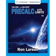 WebAssign for Larson's Precalculus with Limits, Single-Term Printed Access Card