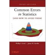 Common Errors in Statistics (and How to Avoid Them), 3rd Edition