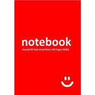 Notebook Journal B5 Red Smile