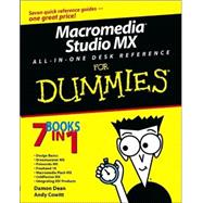 Macromedia Studio MX All-in-One Desk Reference For Dummies