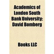 Academics of London South Bank University : David Bomberg