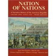 Nation of Nations Vol. 2 : A Narrative History of the American Republic