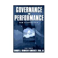 Governance and Performance