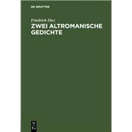 Zwei altromanische Gedichte