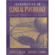 Introduction to Clinical Psychology (IX RE AMERICAN ENGLISH REPRINT)