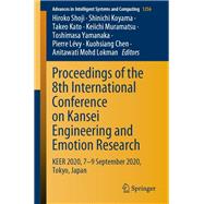 Proceedings of the 8th International Conference on Kansei Engineering and Emotion Research