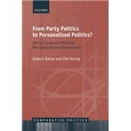 From Party Politics to Personalized Politics? Party Change and Political Personalization in Democracies