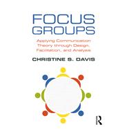 Focus Groups: Applying Communication Theory through Design, Facilitation, and Analysis