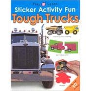 Sticker Activity Fun - Tough Trucks