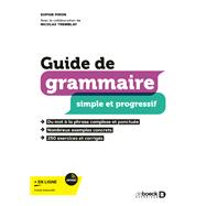 Guide de grammaire simple et progressif