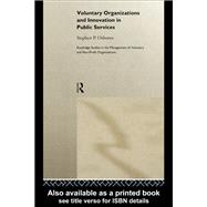 Voluntary Organizations and Innovation in Public Services