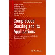 Compressed Sensing and Its Applications