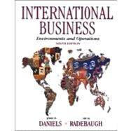 International Business : Environments and Operations