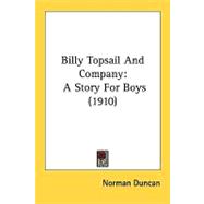 Billy Topsail and Company : A Story for Boys (1910)