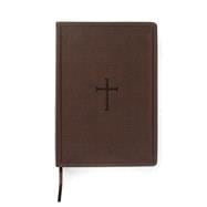 CSB Super Giant Print Reference Bible, Brown LeatherTouch, Value Edition,9781087758022