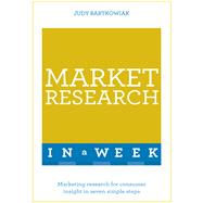 Market Research in a Week: Teach Yourself