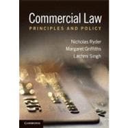 Commercial Law: Principles and Policy