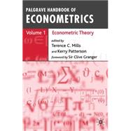 Palgrave Handbook of Econometrics: Volume 1 Econometric Theory