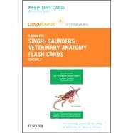 Veterinary Anatomy Flash Cards: Pageburst E-book on Vitalsource
