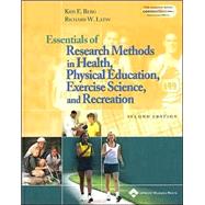 Essentials of  Research Methods in Health, Physical Education, Exercise Science, and Recreation