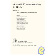 Acoustic Communication in Birds