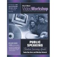 Videoworkshop for Public Speaking: Student Learning Guide with CD-ROM (Valuepack Item Only)