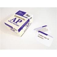 Essential AP World History (flashcards) 450 Flashcards with Need-To-Know Terms for Key AP World History Subject Areas