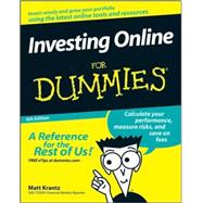 Investing Online For Dummies<sup>®</sup>, 6th Edition