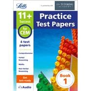 Letts 11+ Success — 11+ Practice Test Papers Book 1, Inc. Audio Download: For The CEM Tests