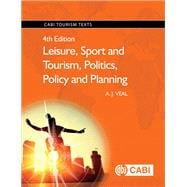 Leisure, Sport and Tourism, Politics, Policy and Planning