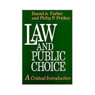 Law and Public Choice : A Critical Introduction