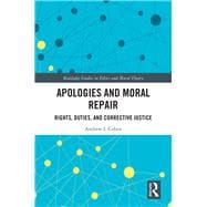 Apologies and Moral Repair
