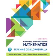 Elementary and Middle School Mathematics,9780136818038