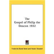 Gospel of Philip the Deacon 1932