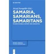 Samaria, Samarians, Samaritans