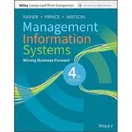 Management Information Systems Fourth Edition Loose-Leaf Print Companion with EPUB Reg Card Set