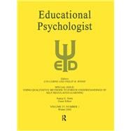 Using Qualitative Methods To Enrich Understandings of Self-regulated Learning
